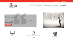Desktop Screenshot of libergia.com